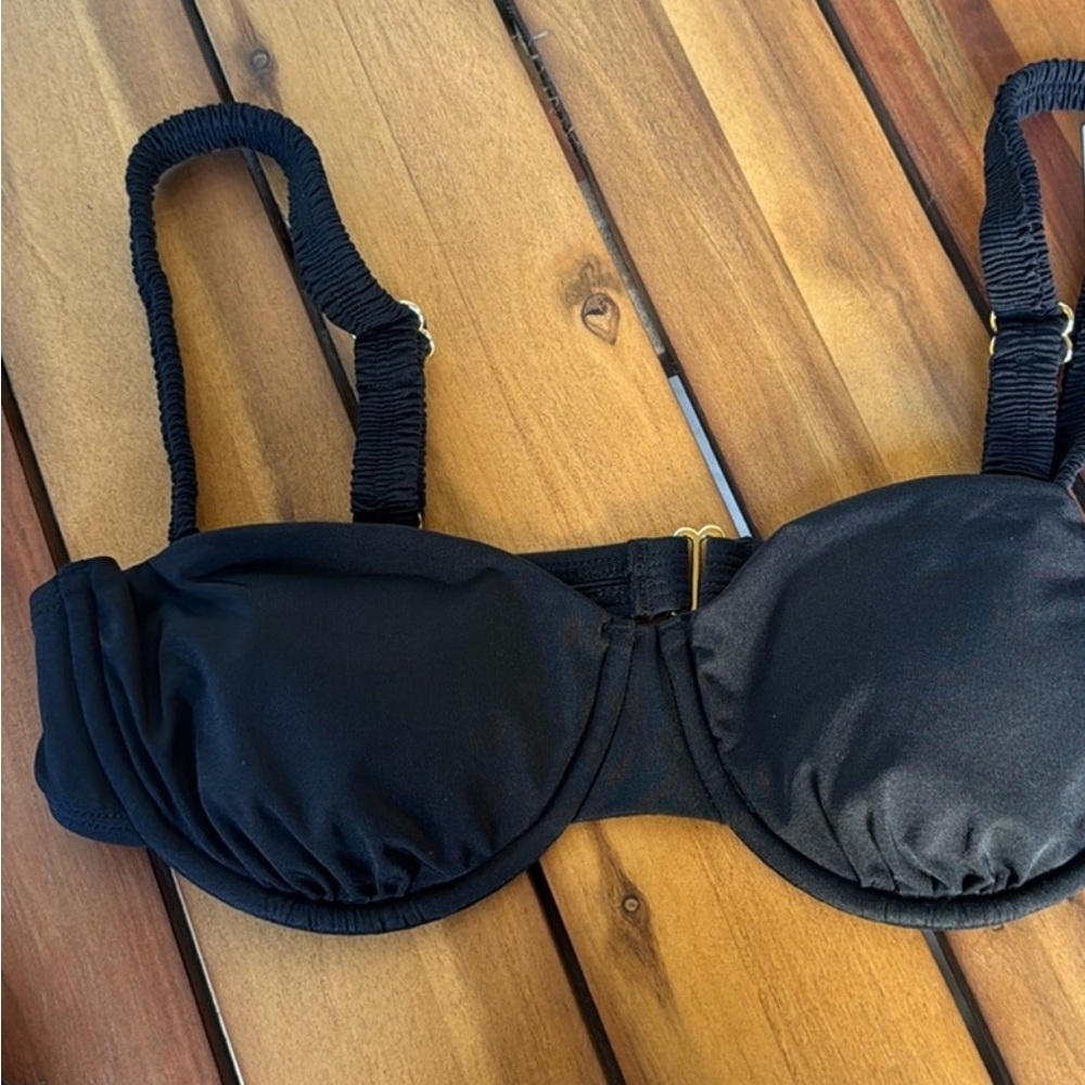 Black Women's Bikini Top -